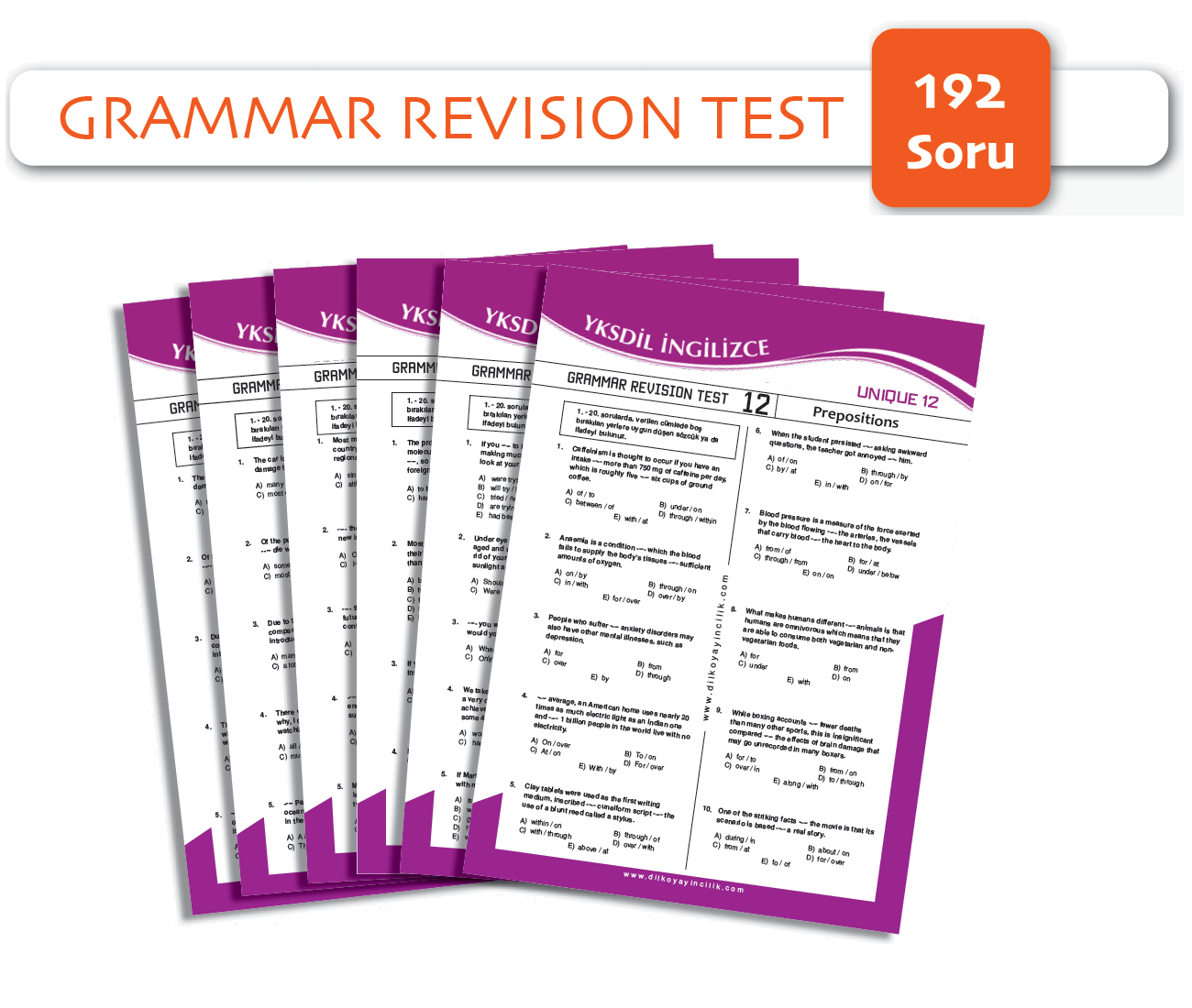 Unique test. Grammar revision.